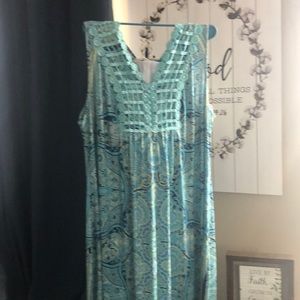 World unity Blue Dress. Size XL